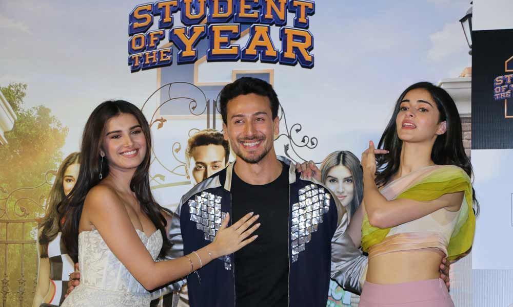 Trailer launch of film Student of the year 2 at pvr juhu