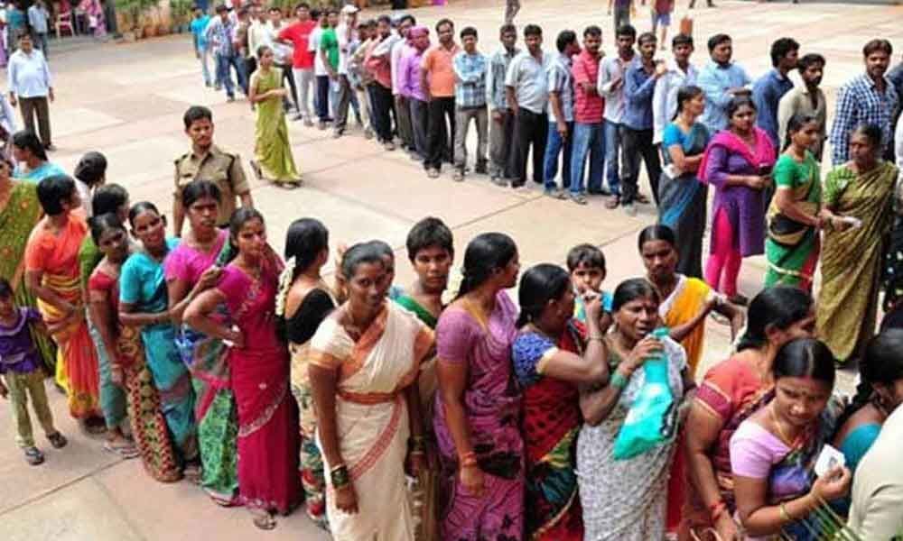Vijayawada city registers poor voter turnout