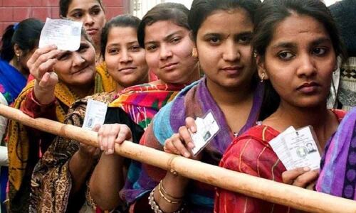 Women dominate men in exercising vote