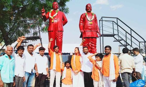 BR Ambedkars birth anniversary celebrated