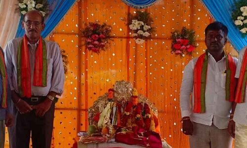 Sri Rama Navami fete celebrated at Keesara