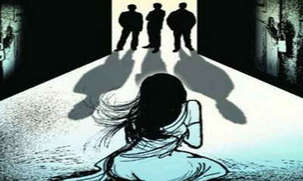 Woman raped by two youths in front of a mother