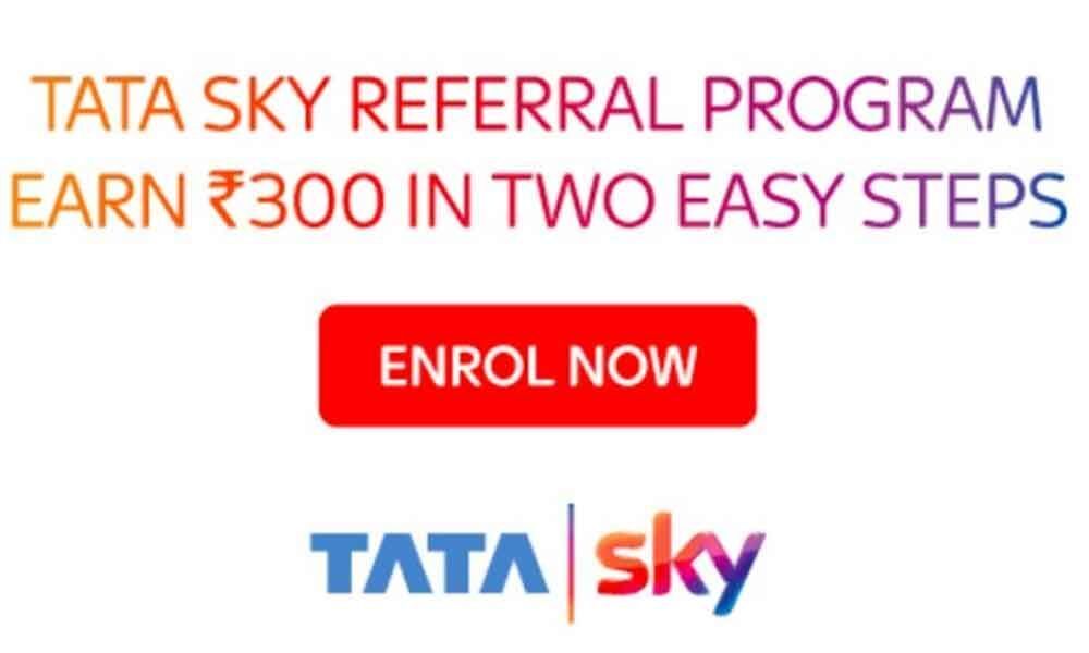 Tata Sky Referral Program, earn 300 Rs in just two steps