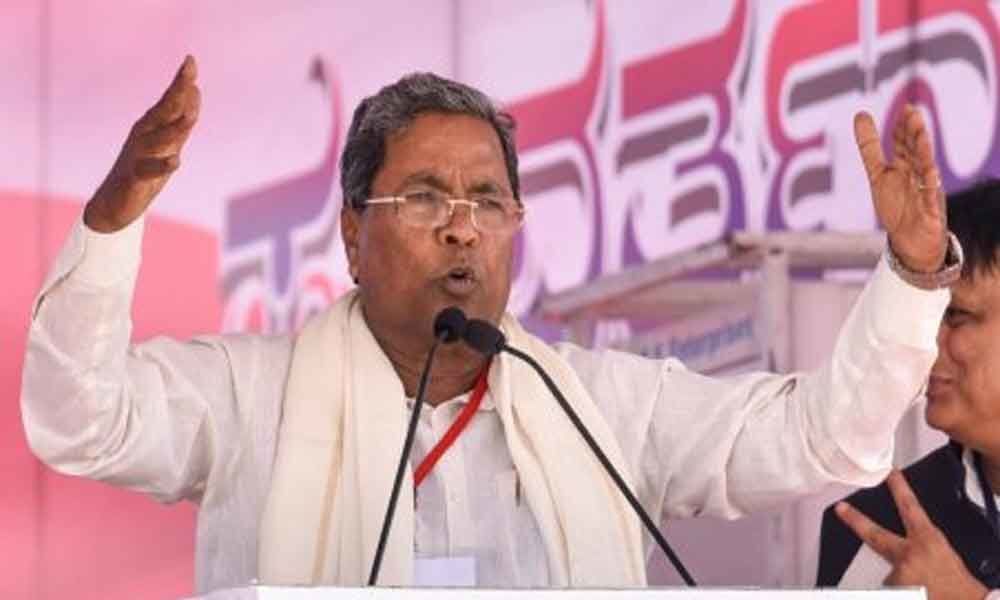 Country heading towards coalition government, says Siddaramaiah