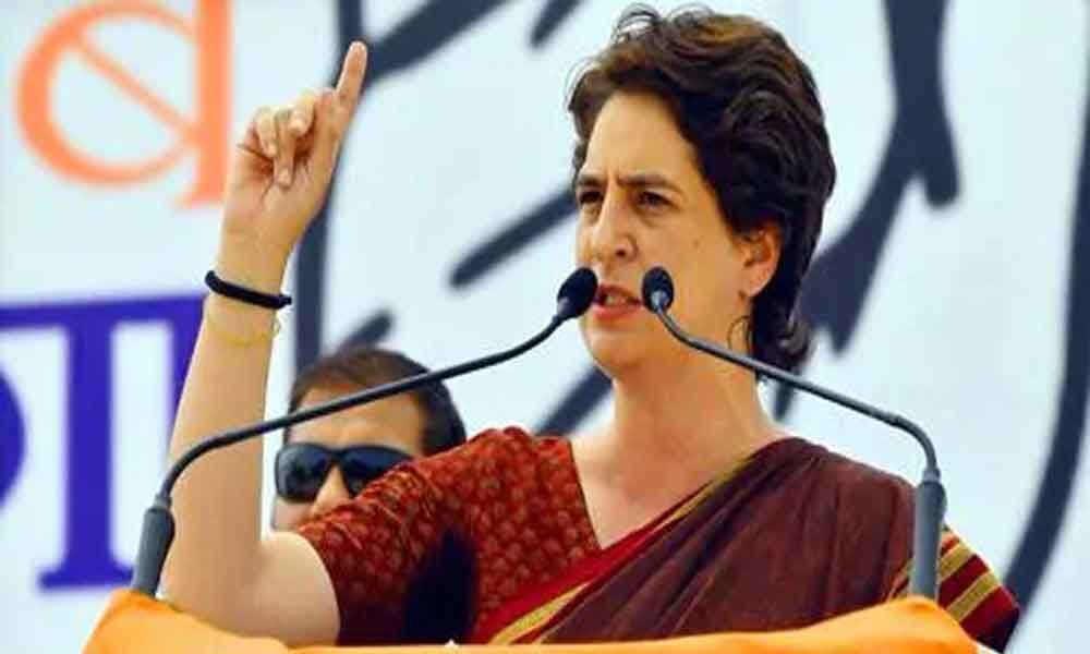 If a government is nationalist, it should stop talking about Pakistan in rallies: Priyanka Gandhi