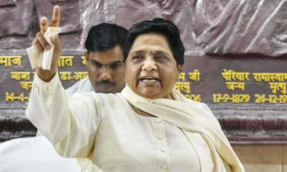 Modi lowering political discourse in country, targeting political rivals: Mayawati