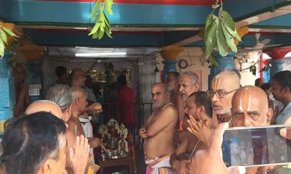 Brahmotsavams begin at Chilkur temple