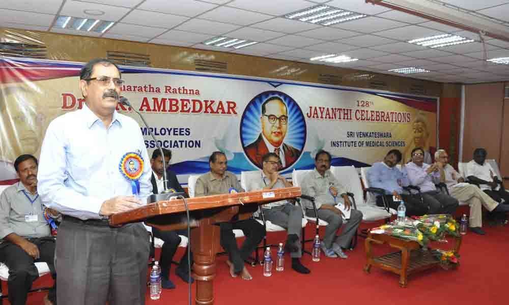 Ambedkar birth anniv celebrations organised