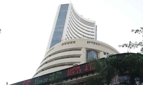 Sensex, Nifty start on a positive note; TCS jumps over 3 per cent