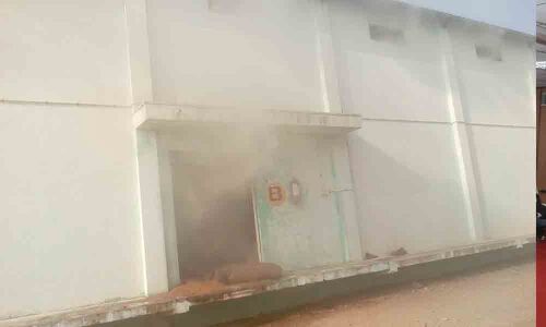 1 cr worth farm  produce in godown gutted