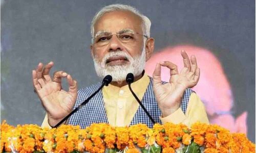 Modi indulging in religious politics