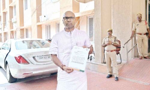 Nizamabad LS Constituency : BJP contestant casts doubts on polling figures