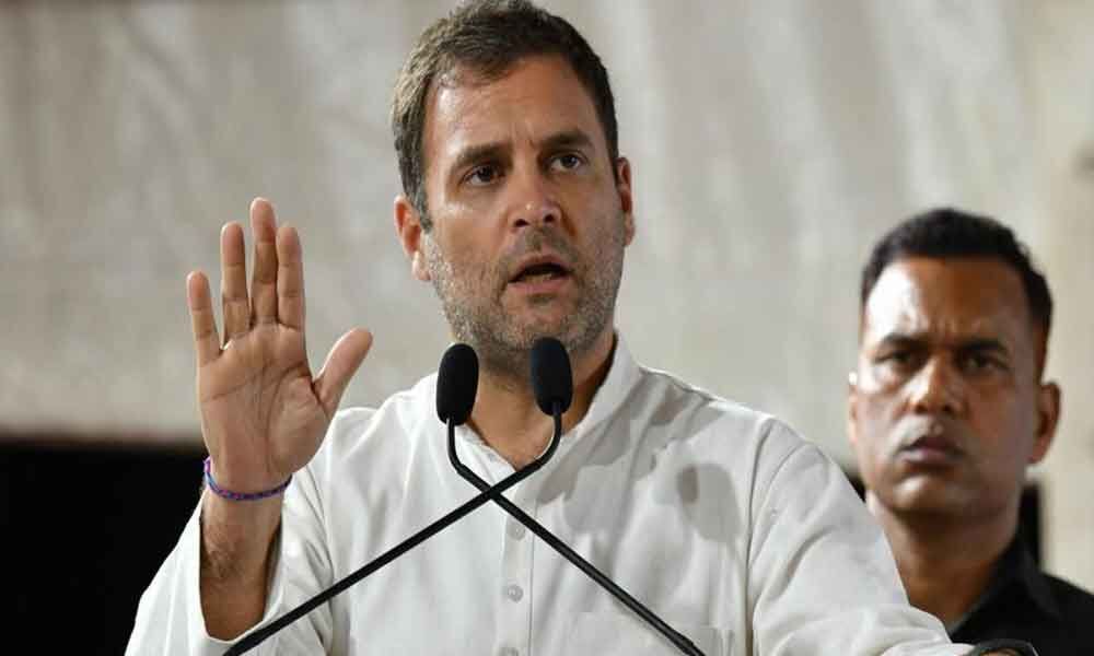 PM failed to fulfil promises: Rahul Gandhi