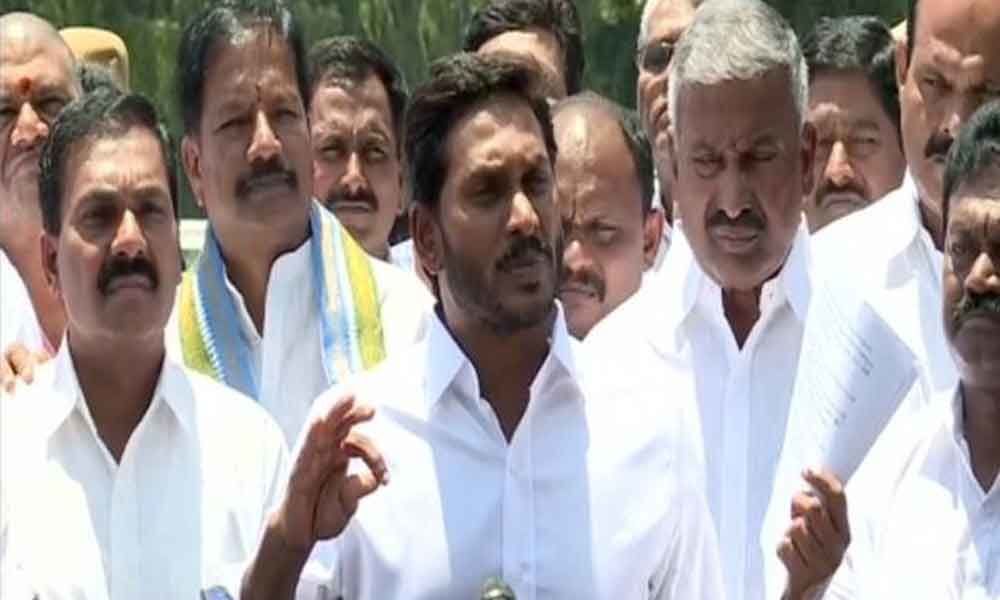 YS Jagan Mohan Reddy charges AP CM of misusing office