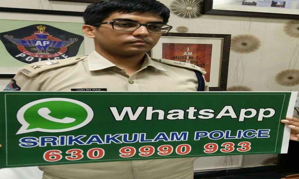 Police launch WhatsApp to receive complaints from public