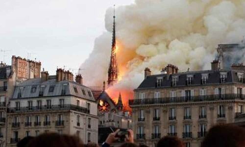 Several heritage sites around the world partially or completely destroyed by fires