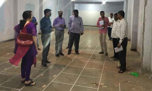 ZP CEO inspects poll arrangements