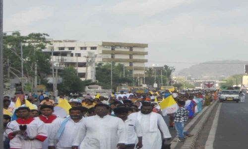 Walk for Christ organised