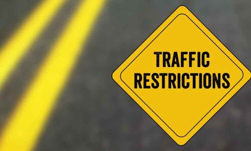 Traffic curbs for V-Ps visit today