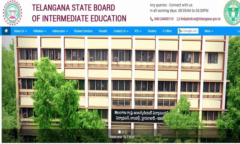 TS 1st and 2nd year inter results 2019 to be declared tomorrow at 5 pm