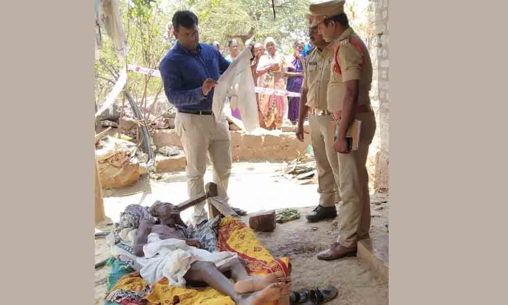Octogenarian killed in Bhupalpally