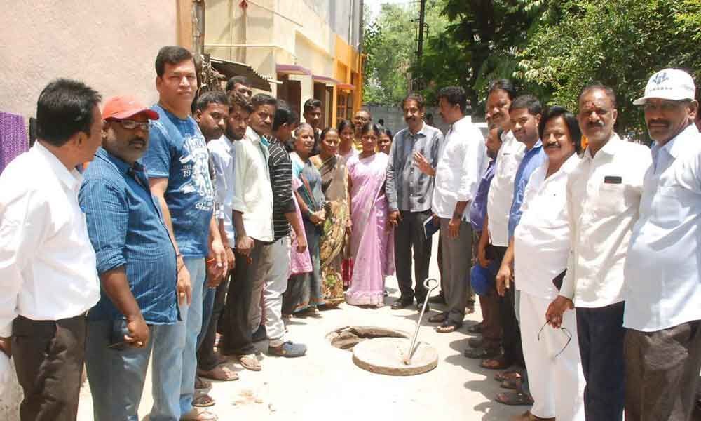 Water works DGM tours Ramnagar division