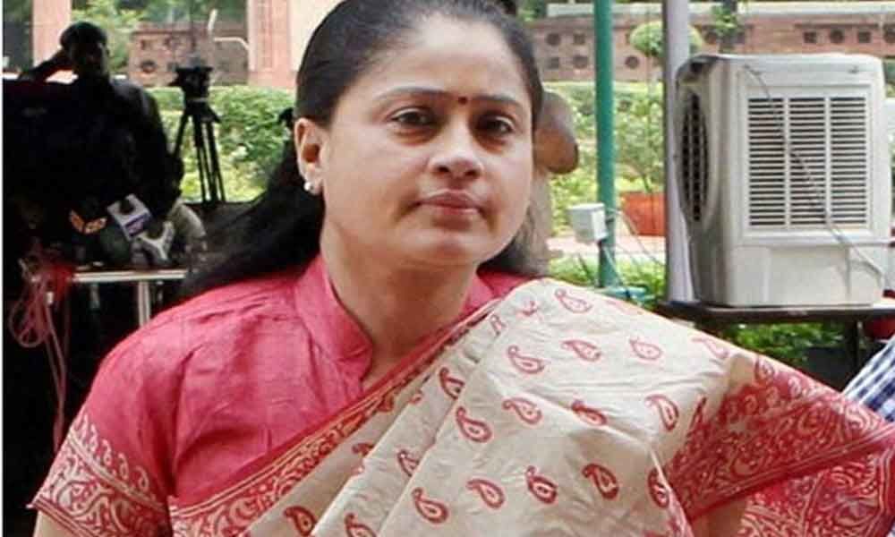 Cleansing of Revenue dept limited to statements only: Vijayashanti