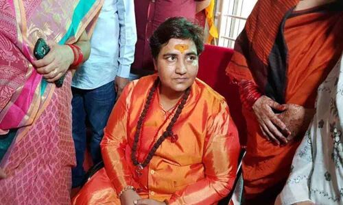 Sadhvi Pragya joins BJP, says will contest polls