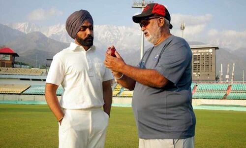 Ammy Virk trains with Balwinder Singh Sandhu in Dharamshala for 83