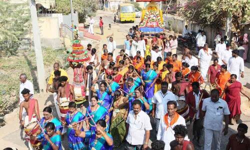 Lord Rama decorated in Mohini Alamkaram