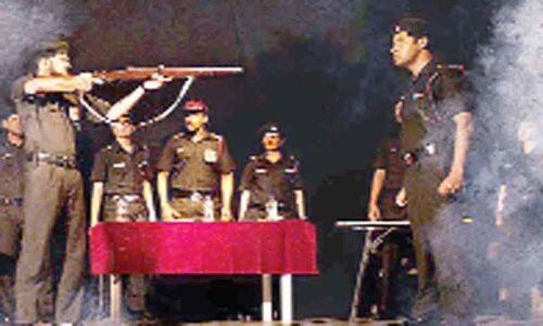 Court Martial, a play by Samahaara