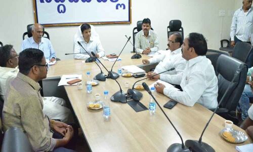 Review meet held on local body polls