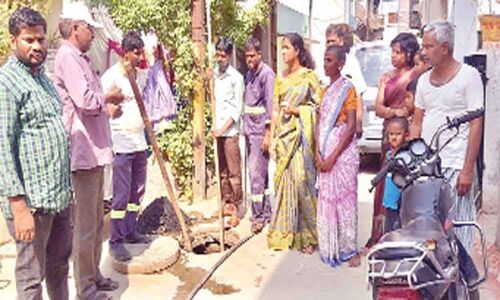 Drainage repairs carried out