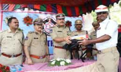 Summer kits provided to traffic personnel