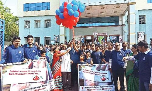 World Haemophilia Day celebrated at Niloufer