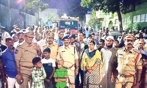 Cordon and search operations carried out in Malakpet