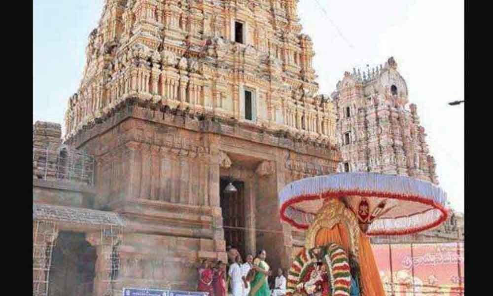 Celestial wedding at Vontimitta Sri Kodandarama temple