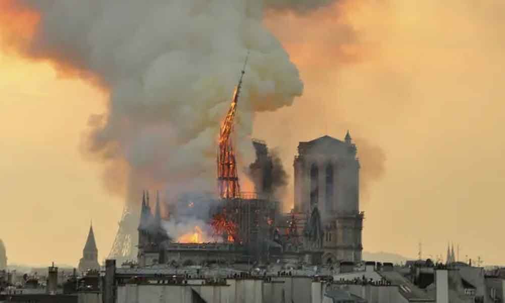 France announces contest to redesign Notre Dame spire