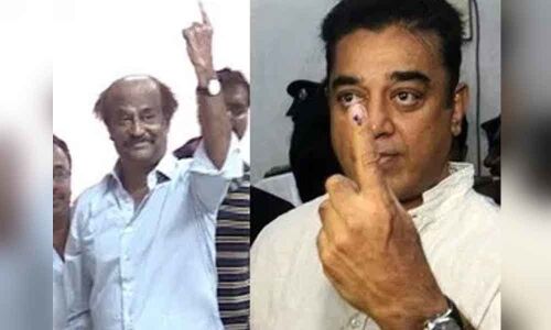 LS Polls 2019: Celebrities including Rajinikanth, Kamal Hassan, cast their votes in Tamil Nadu