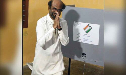 Southern stars and politicians vote in Tamil Nadu LS Polls Phase Two