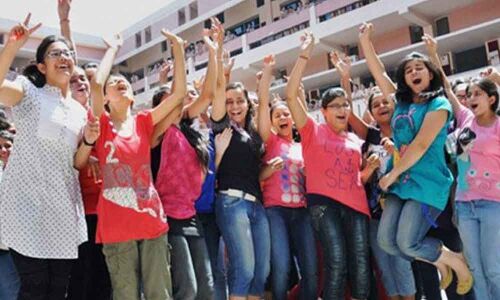 Girls outperform boys in intermediate exams