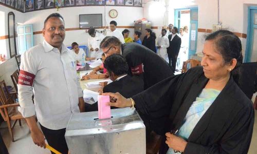 Vizag Bar Association polls peaceful