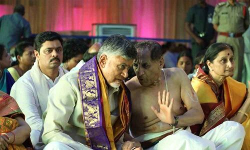 AP CM, Guv witness Sitarama Kalyanam