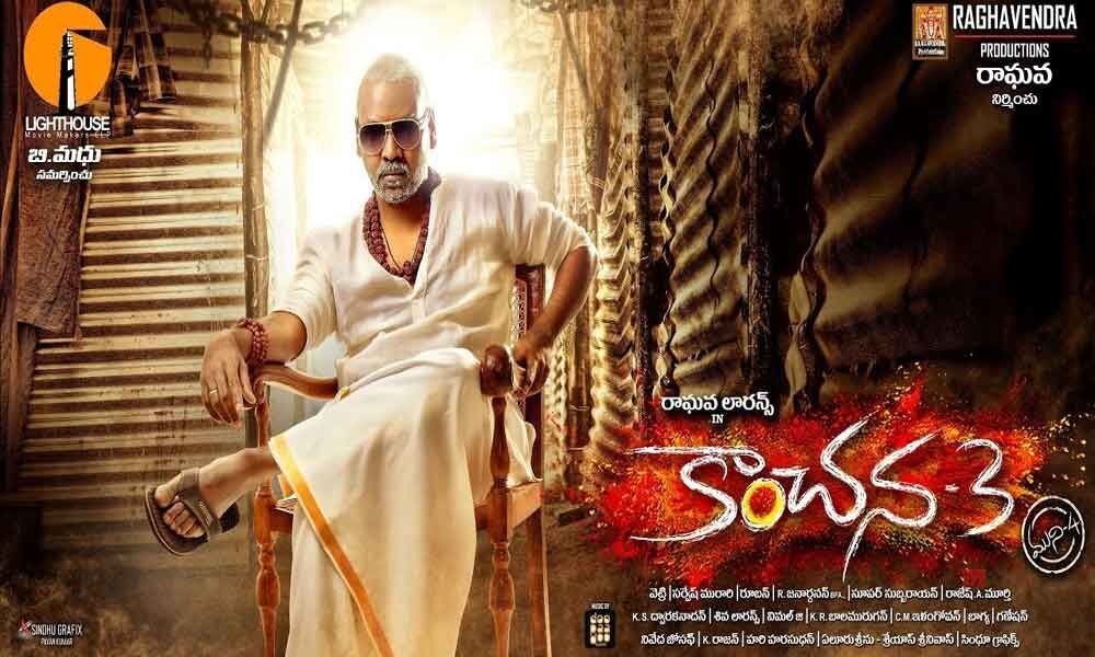 Raghava Lawrences Kanchana 3 Movie Review & Rating {2.5/5}