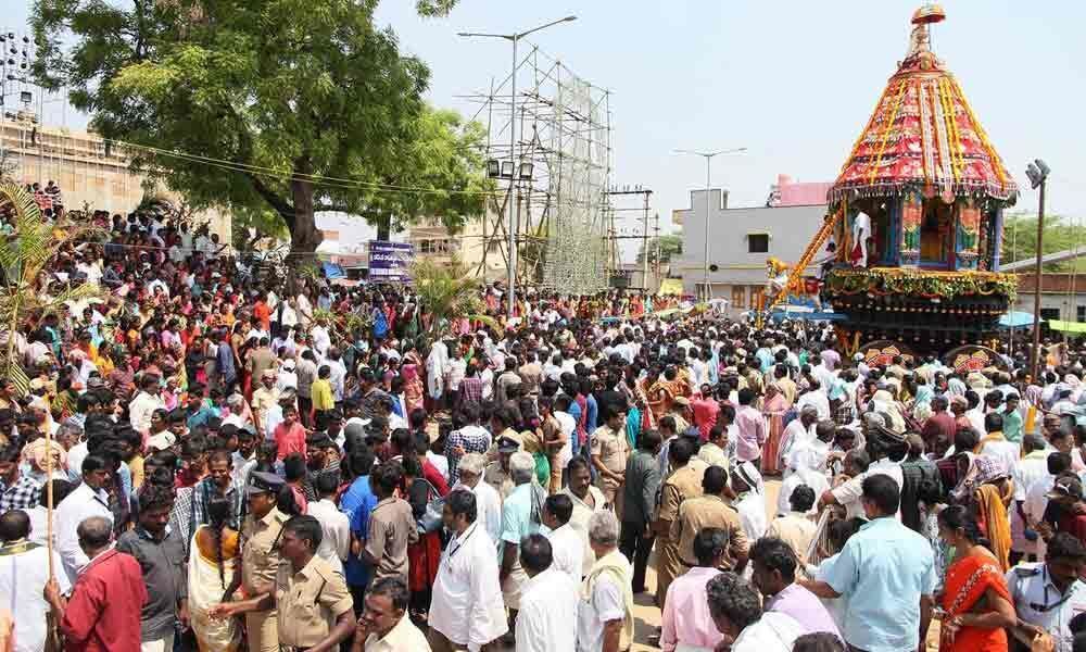 Sri Kodanda Rama Swamy Brahmotsavam Celebrations in Vontimitta