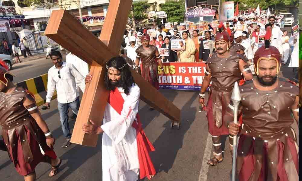 Holy processions mark Good Friday