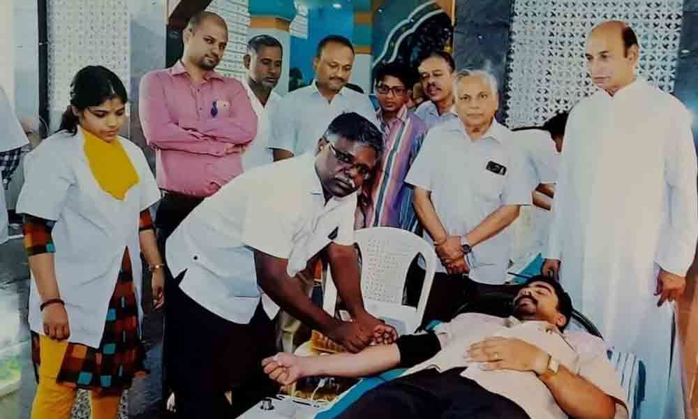 Good Friday: Blood donation camp held