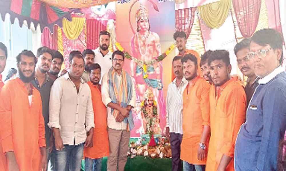 Hanuman Jayanthi fete at Ganesh Nagar