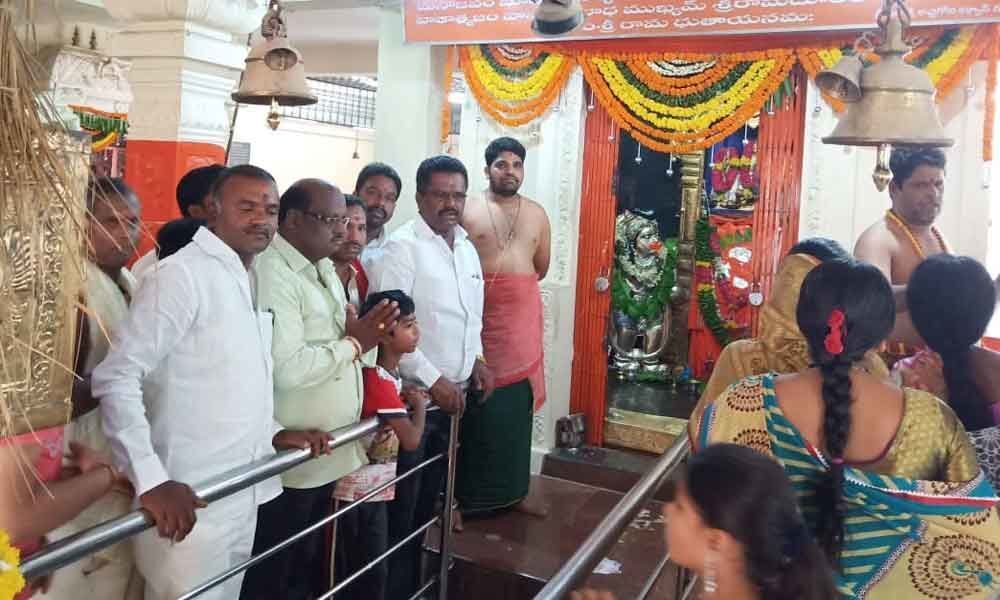Special prayers held at Ramanjaneya Temple