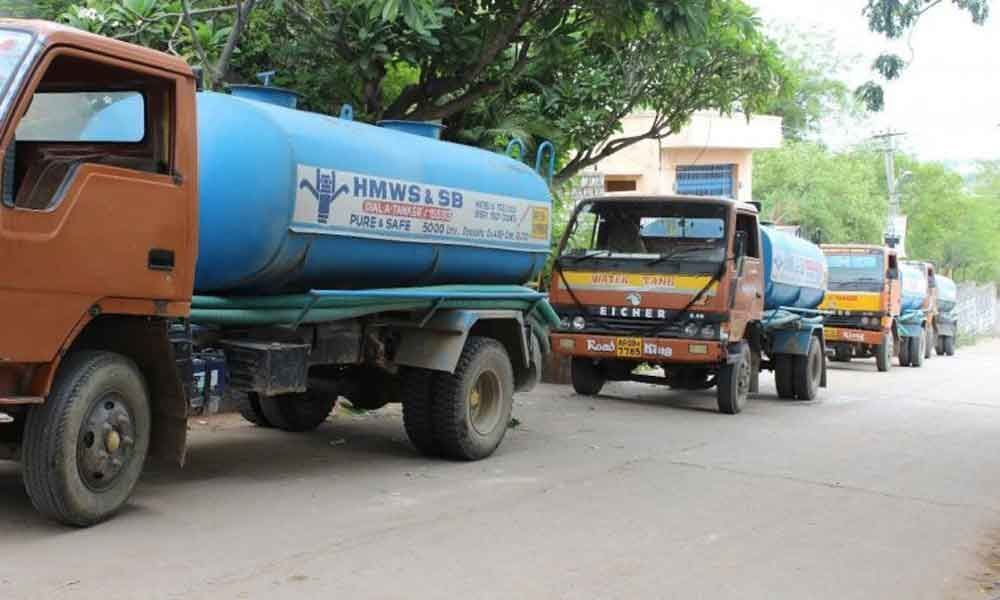 Suburban areas in grip of water crisis